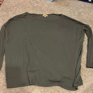 Piko 1988 Long Sleeve Tee in Dark Gray